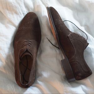 Magnanni Men’s Espresso Brogue Oxfords